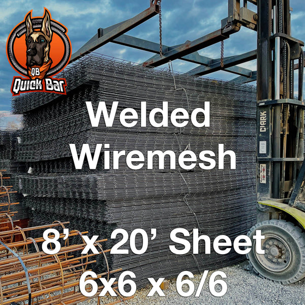 Welded Wiremesh - 8' x 20' Sheet 6x6 6/6